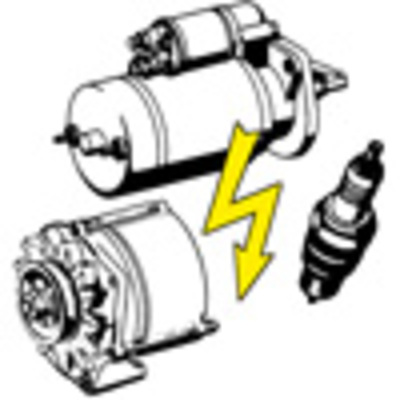 15 Zündungs-, LiMa-, Starter-Teile für Benziner ca. '60-'80