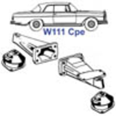 22 Motorlager W111 Cpe. vorn