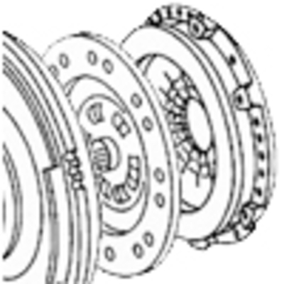 25 Clutch 129.060-5-Speed, Type "dual-mass"