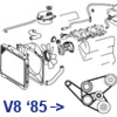 50.e, 20, 83 Kühlung V8 ab 09.'85