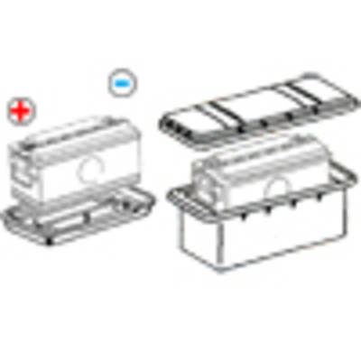 54.e Battery mounts, front or trunk