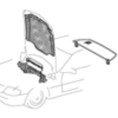 68.b Insulation Eng.Compartment, Windshield