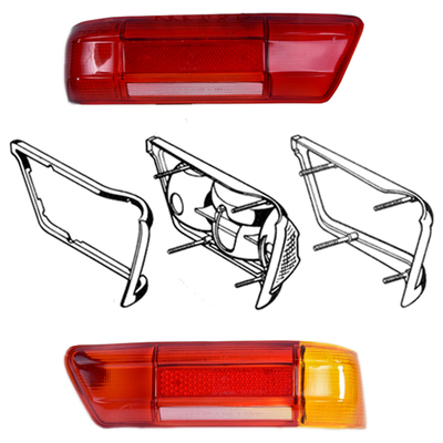 82.c Tail Lights W111-2-door (Cab/Cpe)