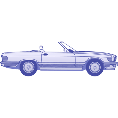 Mercedes 280-560SL W107