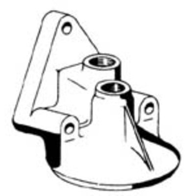 A0001841108 Oil filter housing, upper p