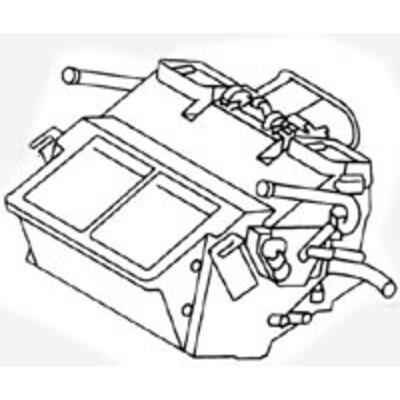 [70] A1078301562 Heater box, LHD->08.'81