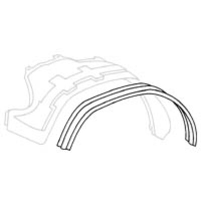 [53] A1078840198 Gasket, inner wing, Lt/Rt