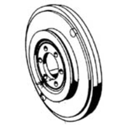 A1080300303 "Flywheel w.damper 250/280S