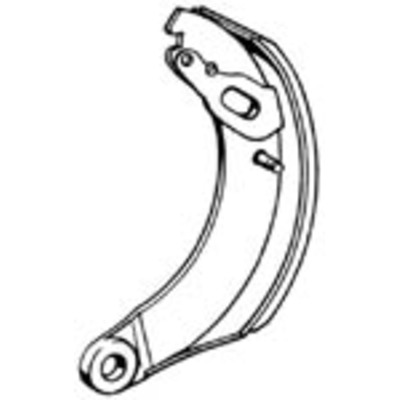 A1104202620 Brake shoe, rear piece