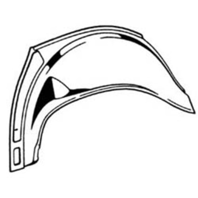 [5] A1116375176 Wheel arch, without rear pi