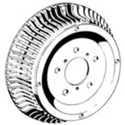 [50] A1134200005 Bremstrommel Alu/Radialripp