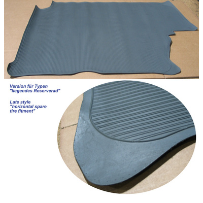 A1136840104 Rubber mat, boot, Lt. grey