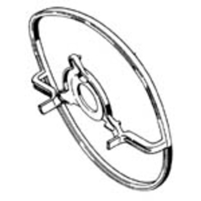 [22] A1154640415 Horn ring,chrome