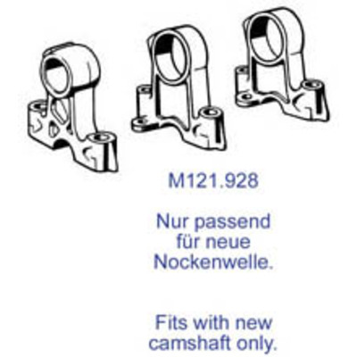 A1210502197 Bearing set, camshaft 928 S