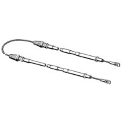 A1804201085 Emergency brake cable, rear