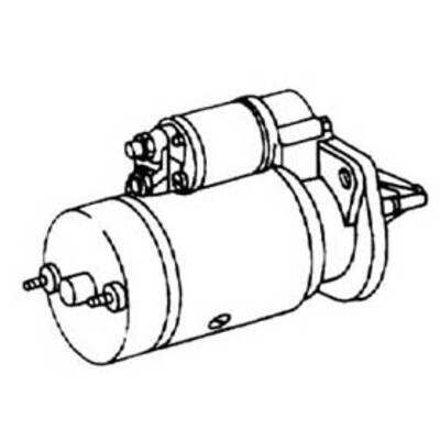 Anlasser 300SL, Tausch