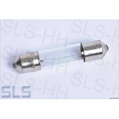 Bulb 12V / 3W, torpedo, total length 30