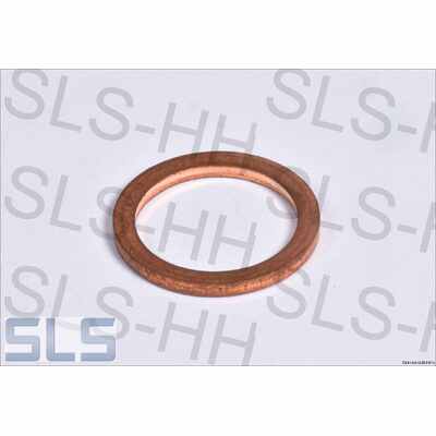 [29] Copper seal ring M12 e.g. Autm transm