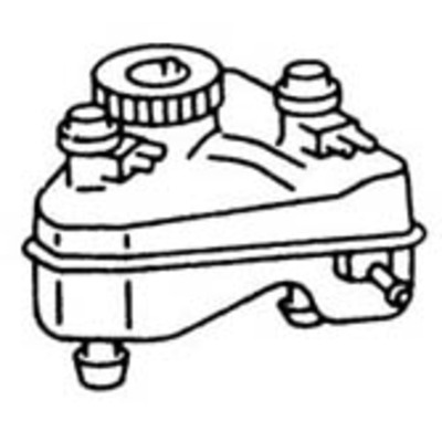 del.-t. Brake fluid.reservoir 09.75->08.85, ref.N