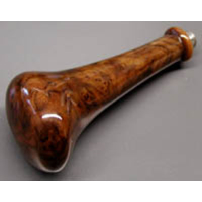 Gear lever, burr walnut/man.