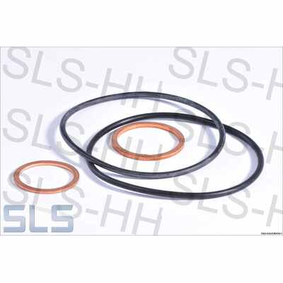 [8] O-rings for 116 460 1780/1880, no shaft seal