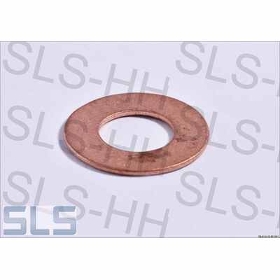 [5] Seal ring 10x20, copper, sump autm 722.6