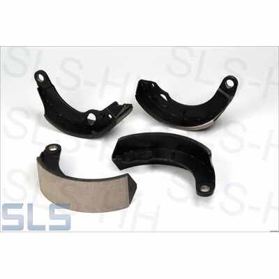 Set of brake shoes 65mm 4pce