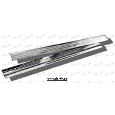 Sill plates, chromed, 2pcs