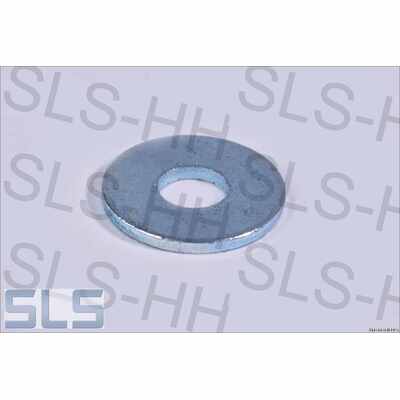 Washer large diameter. 4mm galvanized