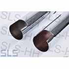 1 pair of Tail pipes, chrome