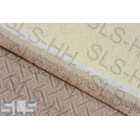 1x1,35mtr.Frame canvas, beige w.rubber