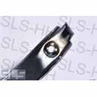 2 pcs retaining rail RH front gasket leg