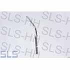 2 pcs retaining rail RH front gasket leg