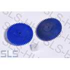 3 plastic gears 123,126, .. 48/13 + 48/18 + 12