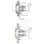 [40] 45x67x12/13mm, Version see Picture, M 108, 114