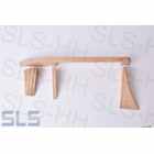 4pcs. Wood kit, box+armrest Lt.