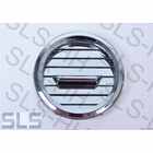 Air vent jet w. mesh, chrome