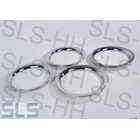 set 4 pcs ornamental ring 14