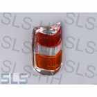 B-quality Tail light lens 190SL, early, red/orange