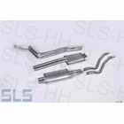 B-quality with mounting scratches Exhaust kit Afte