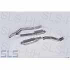 B-quality with mounting scratches Exhaust kit Afte