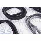 Body seal kit, 9pcs, W123 4-door