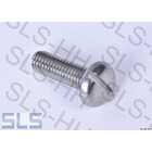 [MaschSenkKreuz] Bolt slot head M5 x 16 A4, e.g.Lic-plat