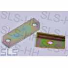 [126] bonnet strap mounting plates, 1 pair