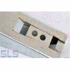 bracket, rear seat support @rail or tunnel