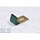 bracket door window stop, rubber plated