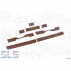 Burled wood trim set for US models 78 - 85