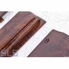 Burled wood trim set for US models 85-89