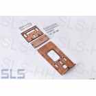 Burled wood trim set for US models 85-89