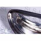 Chrome cover, lic plate light 108-111